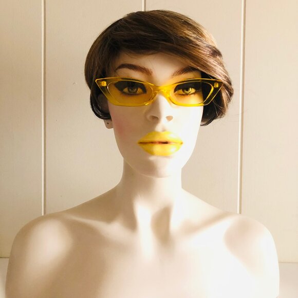 Slim Cat Eye Sunglasses - Picture 7 of 13